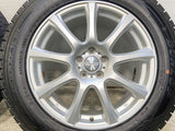 ダンロップ ウィンターマックス SJ8+ 225/60R17  /　 DUFACT 7.0J+55 100-5穴 4本