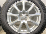 ダンロップ ウィンターマックス SJ8+ 225/60R17  /　 DUFACT 7.0J+55 100-5穴 4本