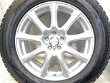 ダンロップ ウィンターマックス SJ8+ 225/60R17  /　 DUFACT 7.0J+55 100-5穴 4本