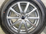 ダンロップ ウィンターマックス SJ8+ 225/65R17  /　 ユーロスピード 7.0J+37 114.3-5穴 4本