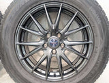 ダンロップ ウィンターマックス SJ8＋ 225/65R17  /　 VELVA SPORT Z 7.0J+48 114.3-5穴 4本