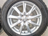ダンロップ ウィンターマックス WM02 225/60R17  /ダンロップ DUFACT 7.0J+55 100-5穴 4本