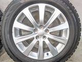 ダンロップ ウィンターマックス WM02 225/60R17  /スバル純正  7.0J+55 100-5穴 4本