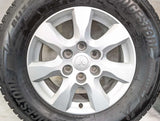ブリヂストン ブリザック DM-V3 265/65R17  /三菱純正  7.5J+46 139.7-6穴 4本