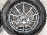 ダンロップ ウィンターマックス SJ8 225/65R17  /　 SPORT ABELIA 7.0J+38 114.3-5穴 4本