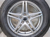 ダンロップ ウィンターマックス SJ8+ 225/65R17  /　 WAREN 7.0J+48 114.3-5穴 4本