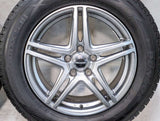 ダンロップ ウィンターマックス SJ8+ 225/65R17  /　 WAREN 7.0J+48 114.3-5穴 4本