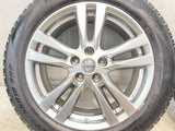 ナンカン WINTERSAF WS-1 225/55R18  /日産純正  7.5J+55 114.3-5穴 4本