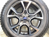 ダンロップ ウィンターマックス WM02 225/55R18  /スバル純正  7.0J+48 114.3-5穴 4本
