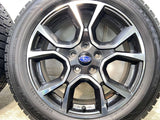 ダンロップ ウィンターマックス WM02 225/55R18  /スバル純正  7.0J+48 114.3-5穴 4本