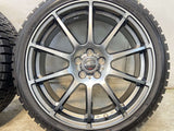 ダンロップ ウィンターマックス WM01 225/40R18  /　 SCHNEDER 7.0J+48 100-5穴 4本