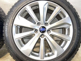 ダンロップ ウィンターマックス WM02 225/50R18  /スバル純正  7.5J+55 114.3-5穴 4本