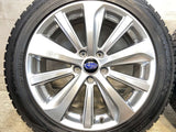 ダンロップ ウィンターマックス WM02 225/50R18  /スバル純正  7.5J+55 114.3-5穴 4本