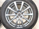 ダンロップ ウィンターマックス SJ8+ 225/60R18  /　 エクシーダ 7.5J+48 114.3-5穴 4本