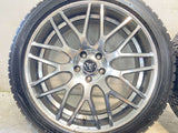 ダンロップ ウィンターマックス WM01 245/45R20  /WORK RYVER 8.5J+38 114.3-5穴 4本