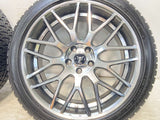 ダンロップ ウィンターマックス WM01 245/45R20  /WORK RYVER 8.5J+38 114.3-5穴 4本