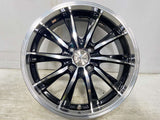 WEDS レオニス 16x6.0J+45 100-4穴 本
