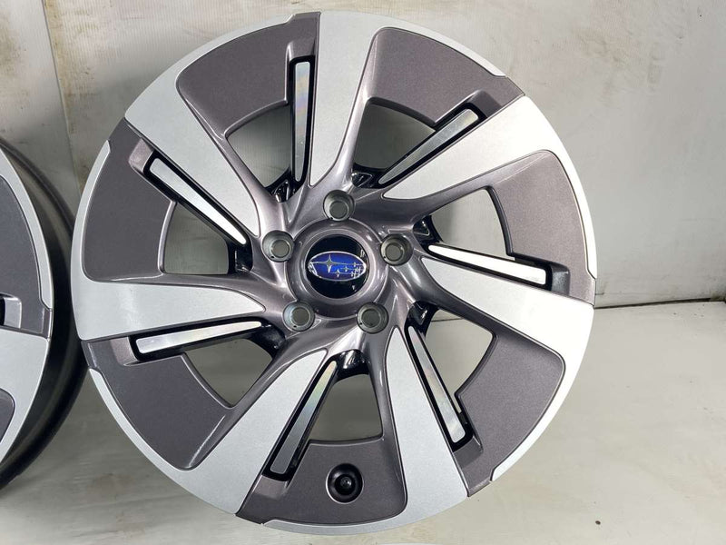 スバル純正 17x7.0J+55 114.3-5穴 本