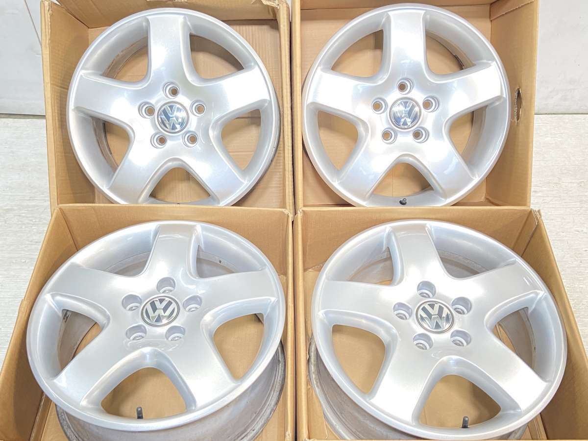 フォルクスワーゲン純正 17x7.0J+55 120-5穴 本 – タイヤ・ホイール