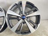 スバル純正  18x7.5J+55 100-5穴 本