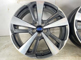 スバル純正  18x7.5J+55 100-5穴 本