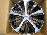 スバル純正  18x7.5J+55 114.3-5穴 本