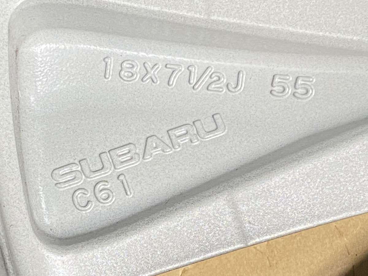 Y260[送料無料]スバル サイズ 18X7.5J