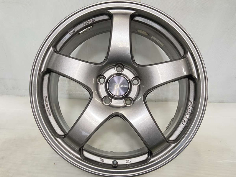 ENKEI PF05 17㌅7J+45 5H/114.3 スタッドレスタイヤ① エンケイ PF05