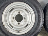 ダンロップ エナセーブ VAN01 145R12 6PR /　  3.5J+ 114.3-4穴 4本