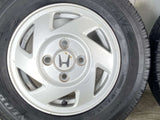 ダンロップ エナセーブVAN01 145R12 6PR /ホンダ純正  3.5J+40 100-4穴 4本