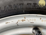 ブリヂストン K370 145/80R12 80/78N LT /ホンダ純正  3.5J+ 100-4穴 4本