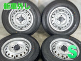 ブリヂストン エコピアR680 145/80R12 80/78N LT /スズキ純正  4.0J+ 100-4穴 4本