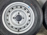 ブリヂストン エコピアR680 145/80R12 80/78N LT /スズキ純正  4.0J+ 100-4穴 4本