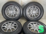 ダンロップ エナセーブ VAN01 145R12 6PR /　 SPORT ABELIA 4.0J+42 100-4穴 4本