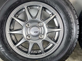 ダンロップ エナセーブ VAN01 145R12 6PR /　 SPORT ABELIA 4.0J+42 100-4穴 4本