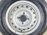 ブリヂストン K370 145/80R12 80/78N LT /スズキ純正  4.0J+ 100-4穴 4本