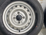 ダンロップ エナセーブ VAN01 145/80R12 80/78N LT /ダイハツ純正  4.0J+ 100-4穴 4本