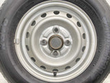 ブリヂストン K370 145/80R12 80/78N LT /　 ミツビシ 3.5J+ 100-4穴 4本