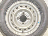 ヨコハマ スーパーバン 356 145/80R12 80/78N LT /　  4.0J+ 100-4穴 4本