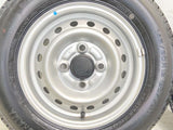 ヨコハマ スーパーバン 356 145/80R12 80/78N LT /　  4.0J+ 100-4穴 4本