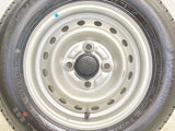 ヨコハマ スーパーバン 356 145/80R12 80/78N LT /　  4.0J+ 100-4穴 4本
