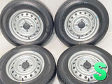 ブリヂストン K370 145/80R12 80/78N LT /スズキ純正  4.0J+ 100-4穴 4本