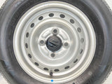 ブリヂストン K370 145/80R12 80/78N LT /スズキ純正  4.0J+ 100-4穴 4本
