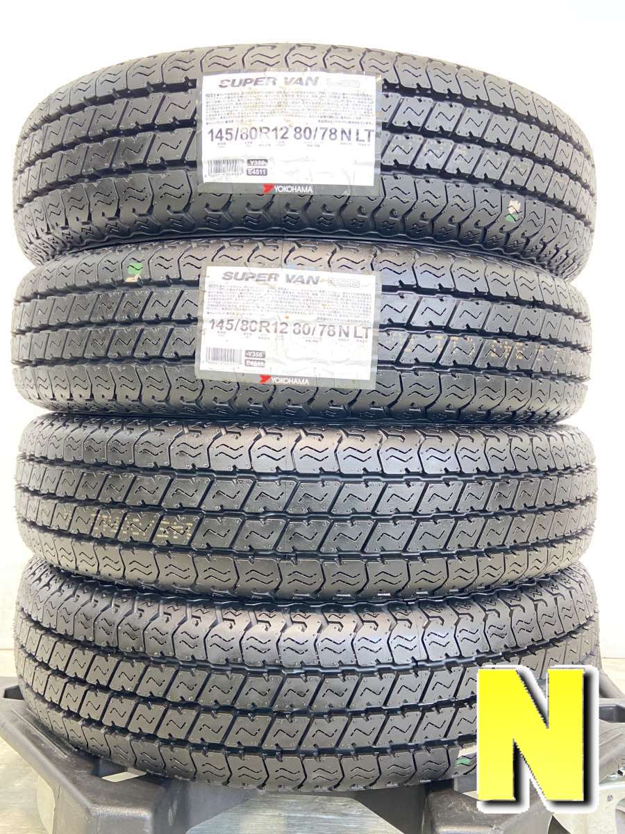 ヨコハマ スーパーバン 356 145/80R12 80/78N LT 4本 – タイヤ・ホイールカンパニー