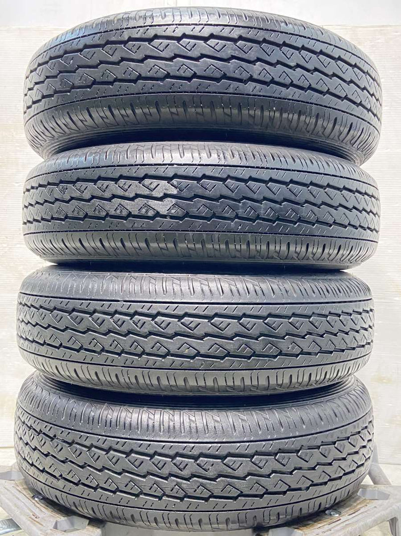 ブリヂストン K370 145/80R12 80/78N LT /ダイハツ純正  4.0J+ 100-4穴 4本