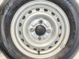 ブリヂストン K370 145/80R12 80/78N LT /ダイハツ純正  4.0J+ 100-4穴 4本