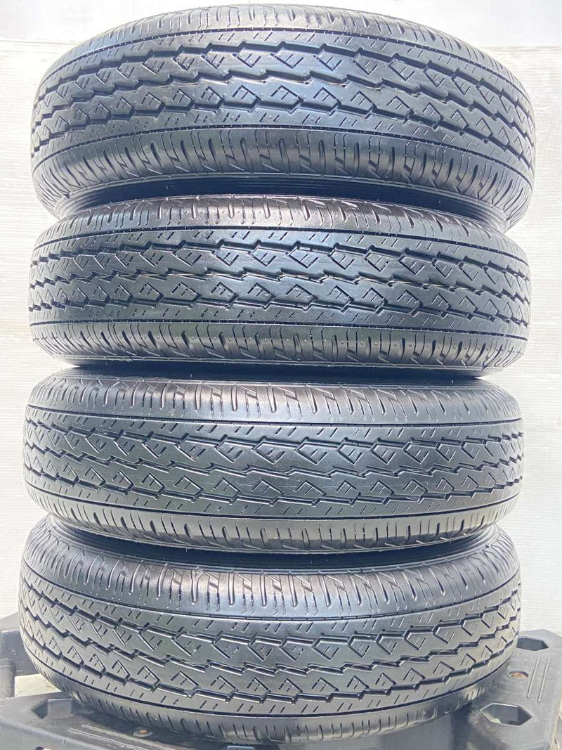 ブリヂストン K370 145/80R12 80/78N LT /スズキ純正  4.0J+ 100-4穴 4本