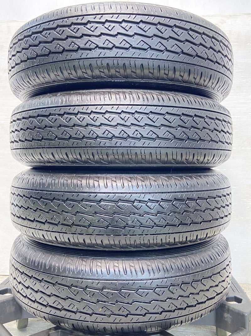 ブリヂストン K370 145/80R12 80/78N LT /ダイハツ純正  4.0J+ 100-4穴 4本