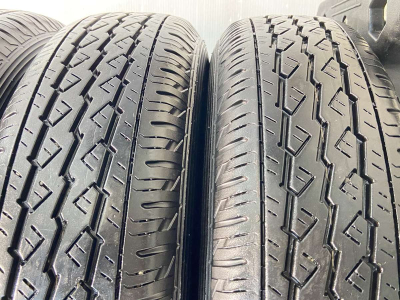 ブリヂストン K370 145/80R12 80/78N LT /ダイハツ純正  4.0J+ 100-4穴 4本