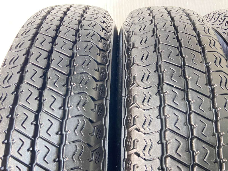 ヨコハマ スーパーバン 356 145/80R12 80/78N LT /ダイハツ純正  4.0J+ 100-4穴 4本